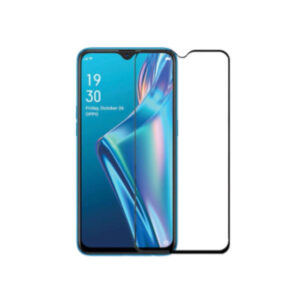 Oppo A12 Full Glue Tempered Glass Screen Protector