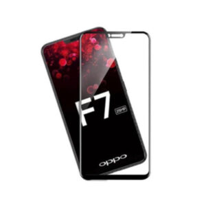 Oppo F7 Full Glue Tempered Glass Screen Protector