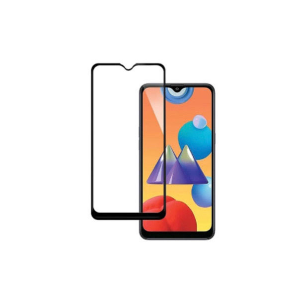 Samsung Galaxy M01s Full Glue Tempered Glass Screen Protector