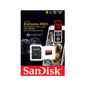 SanDisk Extreme Pro Micro SDXC 256GB Memory Card