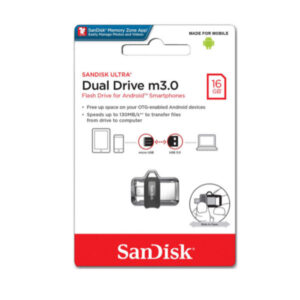 SanDisk Ultra 16GB Dual Drive 3.0 Micro Flash Drive