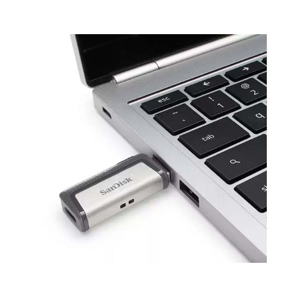 SanDisk Ultra Dual Drive 64GB USB Type-C Flash Drive 