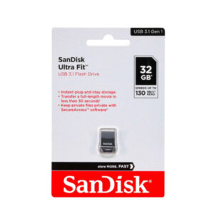 SanDisk Ultra Fit Flash Drive 32GB