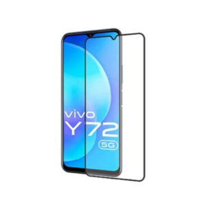 Vivo Y72 5G Full Glue Tempered Glass Screen Protector