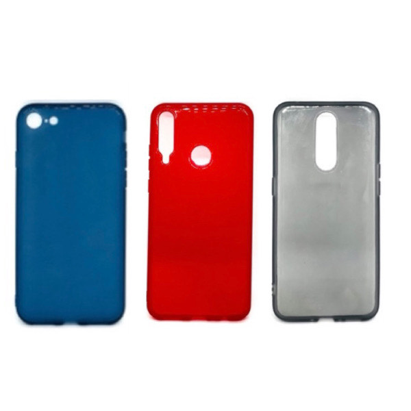 Hard Color TPU Back Cover for Mi