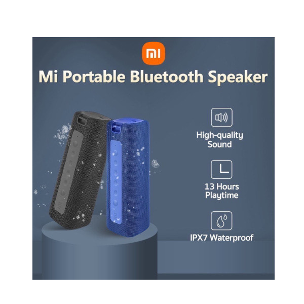Altavoz Bluetooth Xiaomi Mi Portable Bluetooth Speaker (16W) Blue_Xiaomi  Store