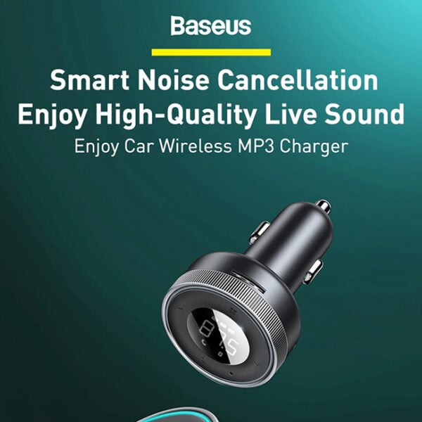 BASEUS Car Wireless MP3 Charger CCLH01 OTC.LK
