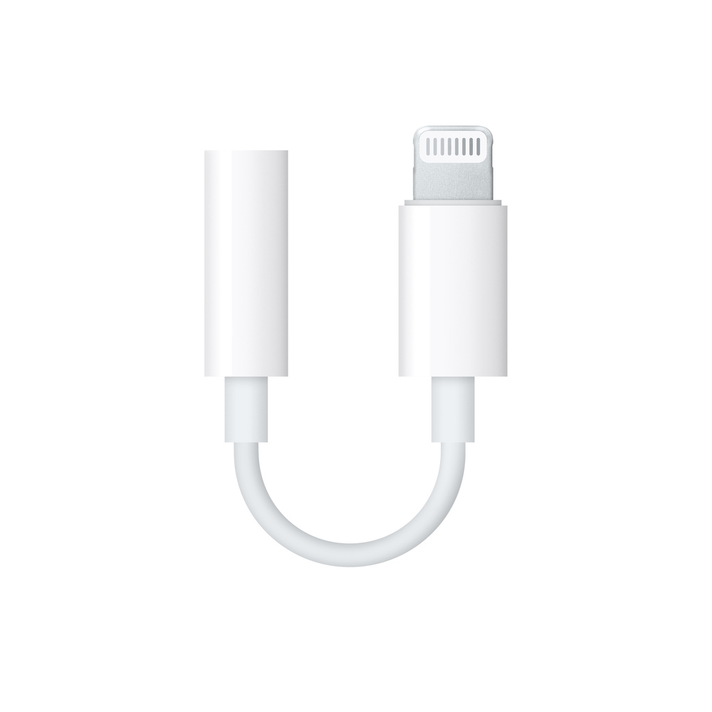 Apple Lightning to 3.5 mm Headphone Jack Adapter - Apple Care