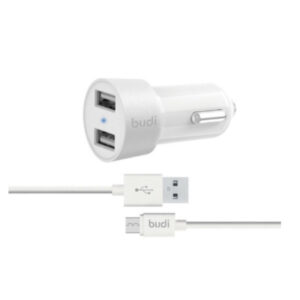 Budi Car Charger with Cable M8J622L