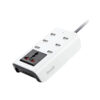 Budi Power Socket 24W 6 USB Extension Power Cord M8J302U