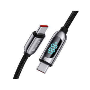 Baseus Digital Display Fast Charging Data Cable Type-C to Type-C 100W
