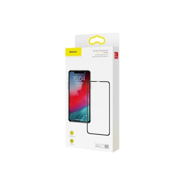 Baseus Full Coverage Curved Tempered Glass for iPhone