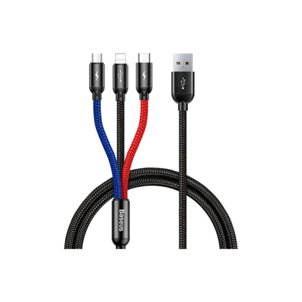 Baseus-Three-Primary-Colors-3-in-1-Cable