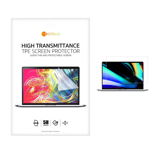 Coteetci High Transmittance Screen Protector for Macbook Pro