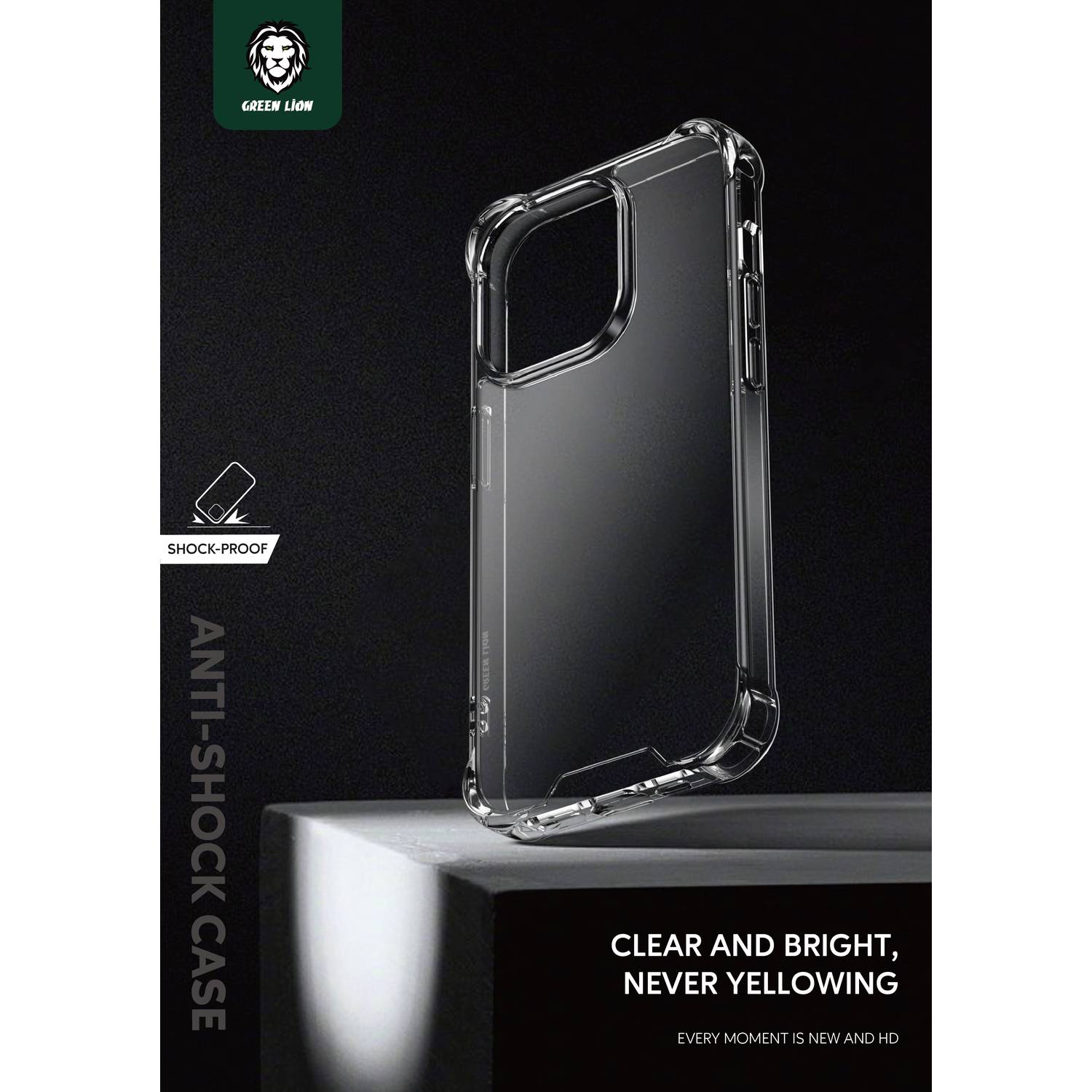 Green Lion Anti-Shock-Proof Case for iPhone 14 Series in sri lanka