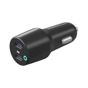 Powerology 45W Ultra Quick Dual Type-C Car Charger in Sri Lanka