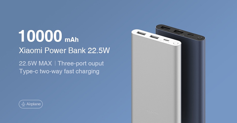 Xiaomi 3 Mi PB100DZM 10000mAh 22.5W Power Bank in sri lanka 