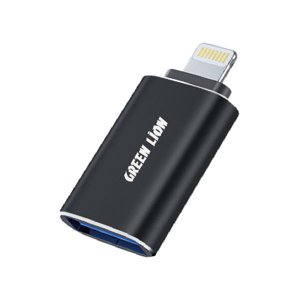 Green Lion OTG Adaptor Premium Material - Black GNLOTGBK
