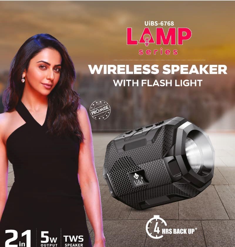 U&I UINB-6768 Wireless Speaker with Flash light in sri lanka otc.lk