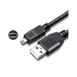 USB 2.0 A male to 8 pin USB 2.0 Mini B male (225) Cable