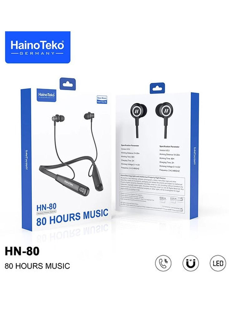 Haino Teko Germany HN 80 Wireless Bluetooth Neckband Earphone 1