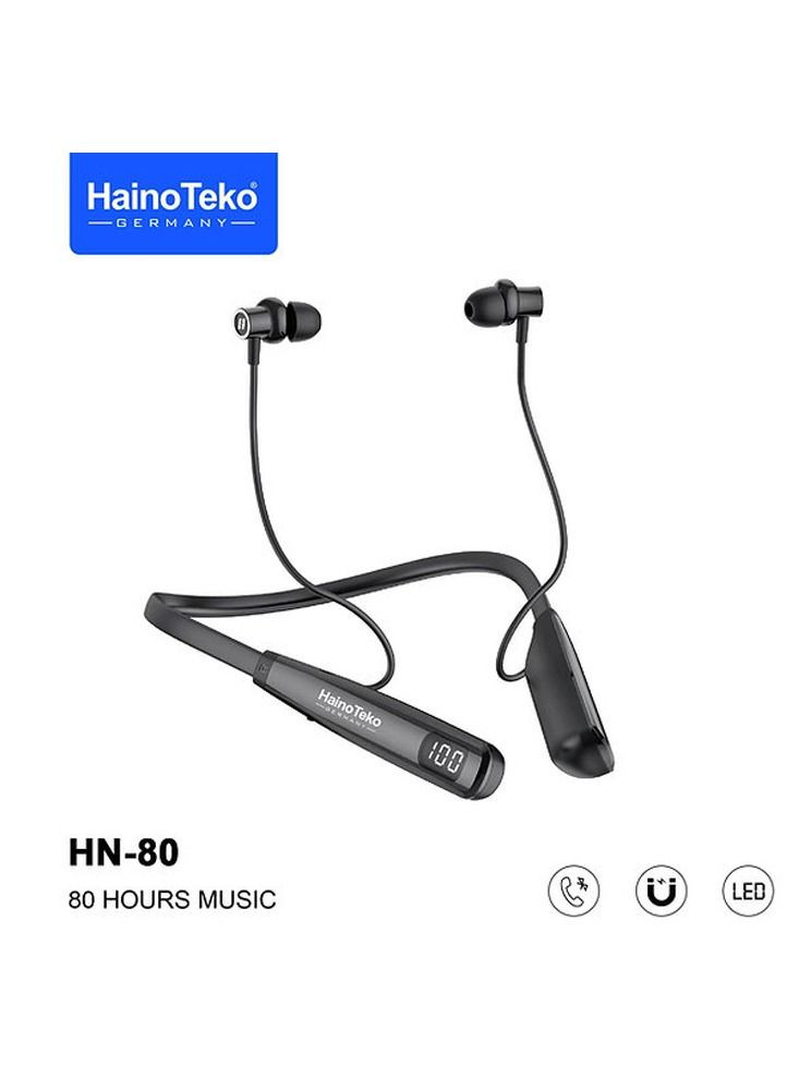 Haino Teko Germany HN 80 Wireless Bluetooth Neckband Earphone 2