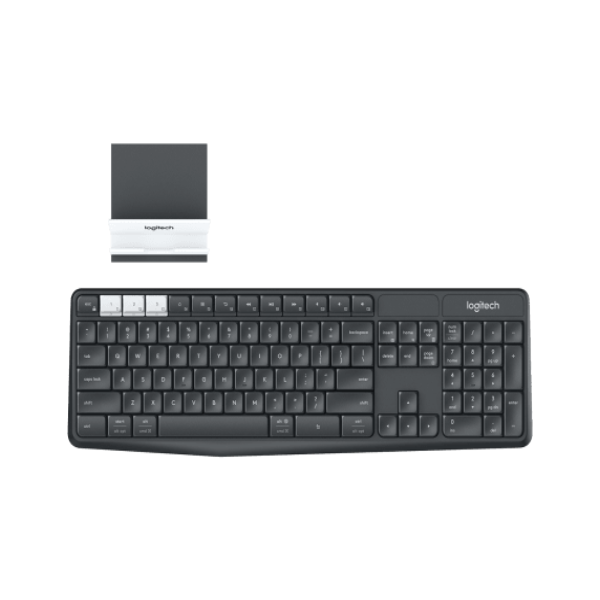 Logitech K375s Multi-Device Wireless Keyboard & Stand Combo