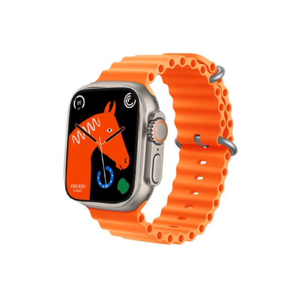 Apple Watch Ultra 49mm Titanium with Ocean Strap (A Grade) Smartwatch ...