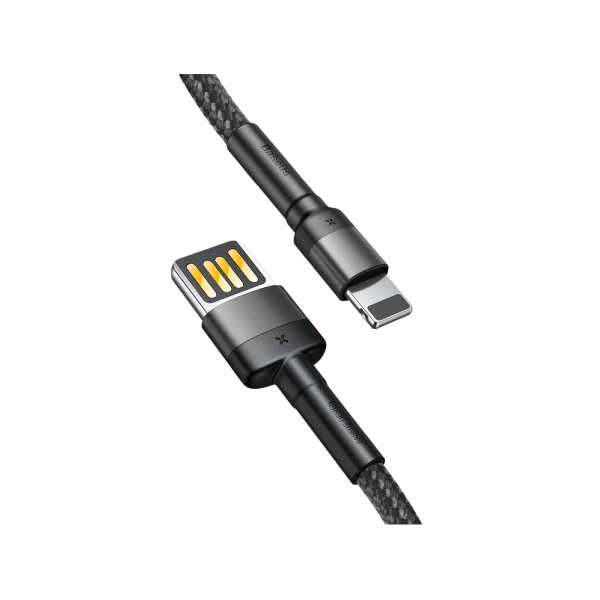 Baseus Cafule Cable (Special edition) USB For iPhone 1.5A 1m Grey+Black ...