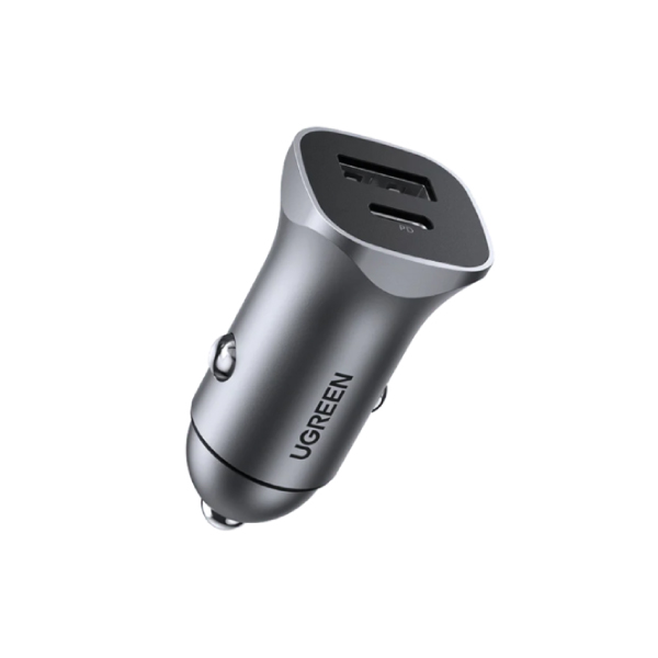 UGreen Car Charger Two Ports USB Port and PD Port 30W 30780 