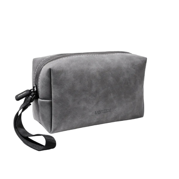 Ugreen 80520 Electronics Accessories Organizer Bag, Leather Storage