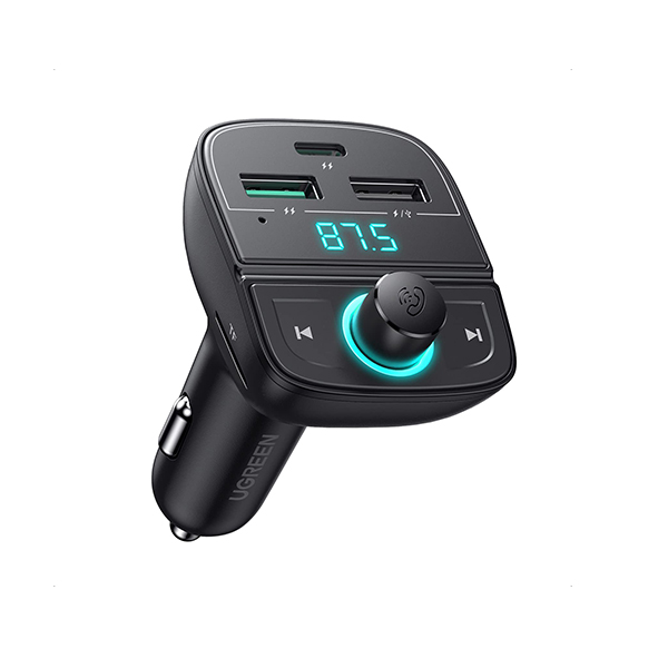 Ugreen CD229 80910 Bluetooth FM Transmitter Car Charger 