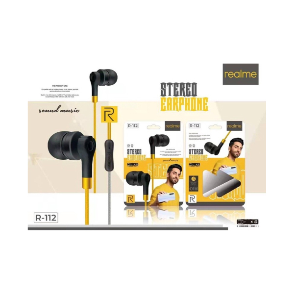 Realme stereo online earphones