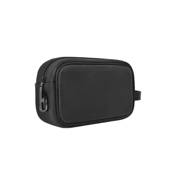 Green Lion Sicil Travel Pouch - Black
