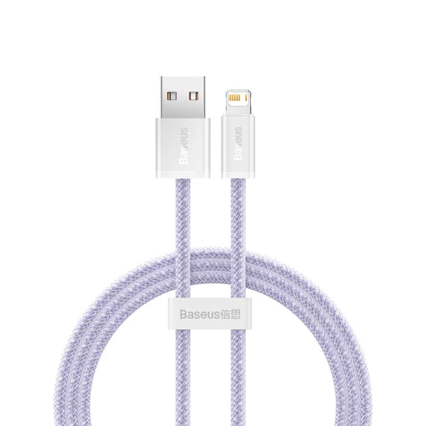 Baseus USB to Lightning Dynamic 2 Series Cable 2.4A 1m - Purple