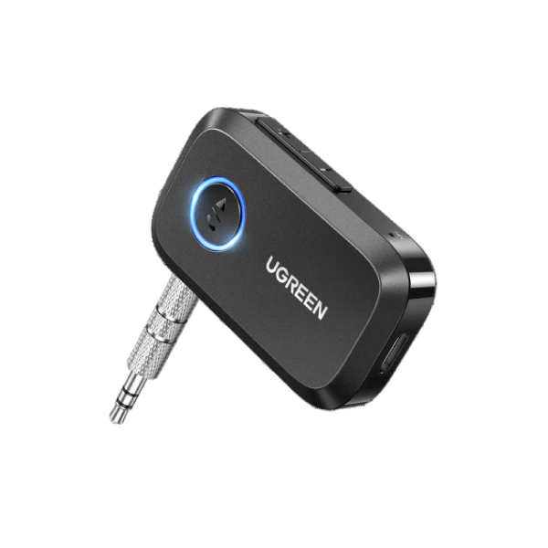 ABS Shell Car Wireless Bluetooth5.0 Receiver 3.5MM Aux USB Audio Adapter  For