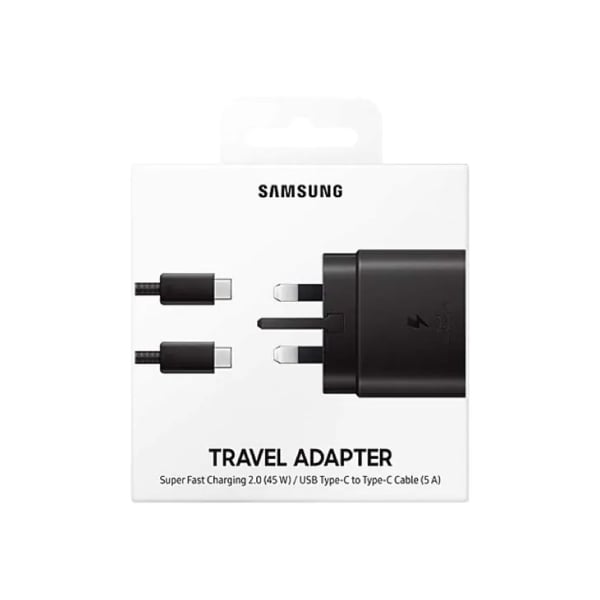 Samsung 45W PD C-C Original Power Adapter (5A/1.8m) - Samsung Care - OTC.LK