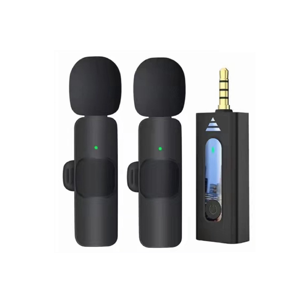 K35 3.5mm Dual Wireless Microphone