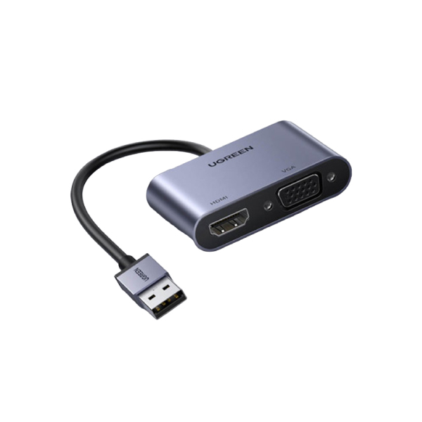 Ugreen 20518 USB 3.0 To HDMI VGA Converter OTC.LK