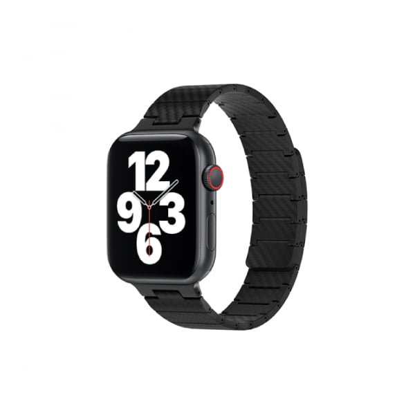 Wisconsin Watch Wiwu Wi-WB009 Carbon Fiber Pattern Magnetic Watchband For iWatch 42 ...