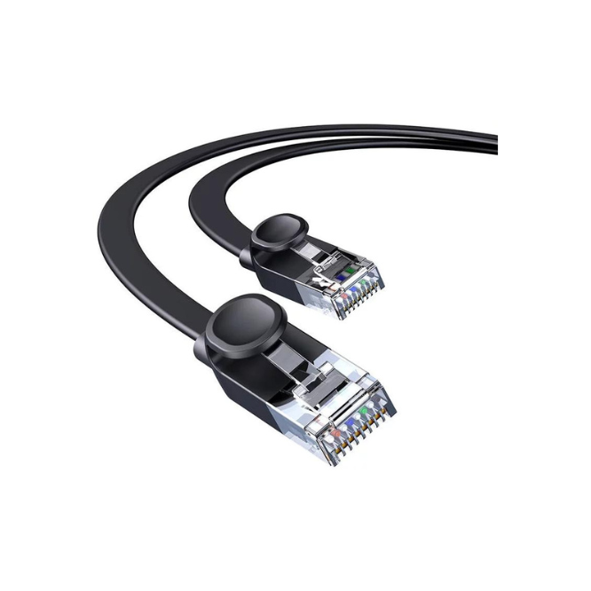 Baseus Ethernet RJ45 1GBPS 15m Network cable (Black) - WKJS000301 - OTC.LK