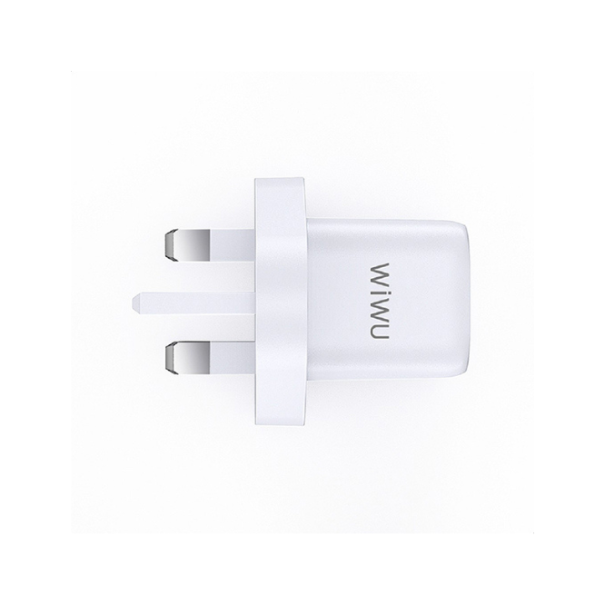 Wiwu Wi-U014 33w Gan Fast Charger 3pin - Blue - OTC.LK