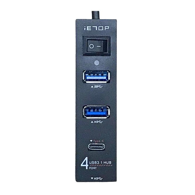 4 Port Switch Usb 3.1 Hub - IE70P U3-29A