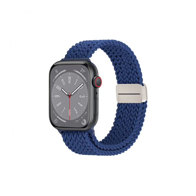 WIWI WI-WB004 42/44/45/49 Nylon Magnetic Watch Band Blue - OTC.LK