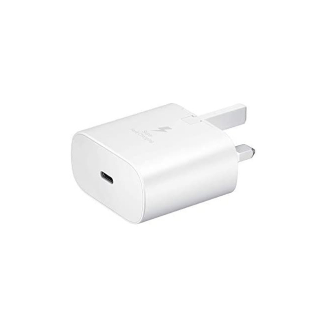 Samsung 25W Adapter USB-C 3 Pin - White