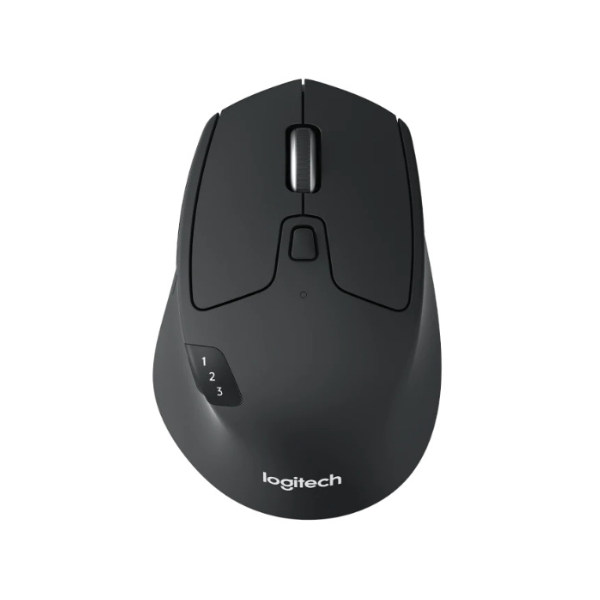 Logitech M720 Triathlon Multi-device Wireless Mouse - Black
