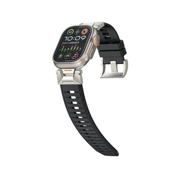 Wiwu WI-WB012 Urban Silicon Watch Band For iWatch 44 / 45 / 49mm 37left.lk