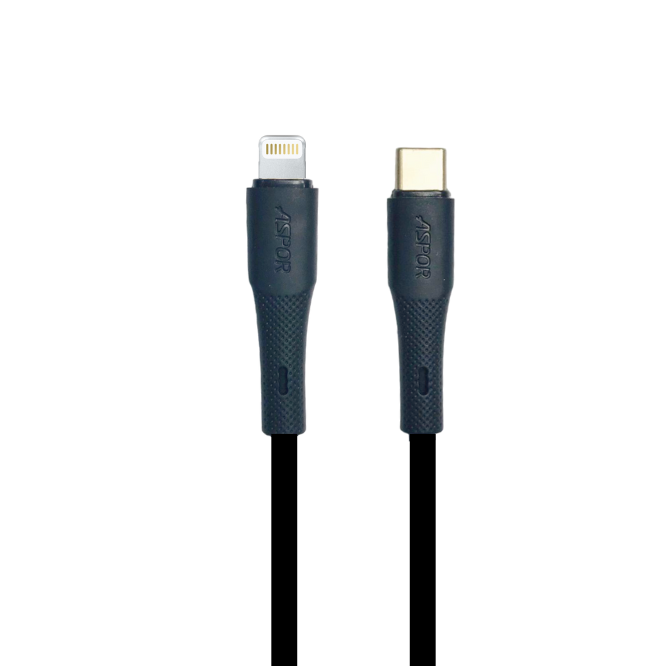 Aspor AC-32 Type-C To Lightning 27W 1M Cable