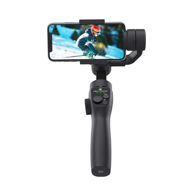 F10 3-Axis Smartphone Gimbal Stabilizer Foldable Handheld 37left.lk