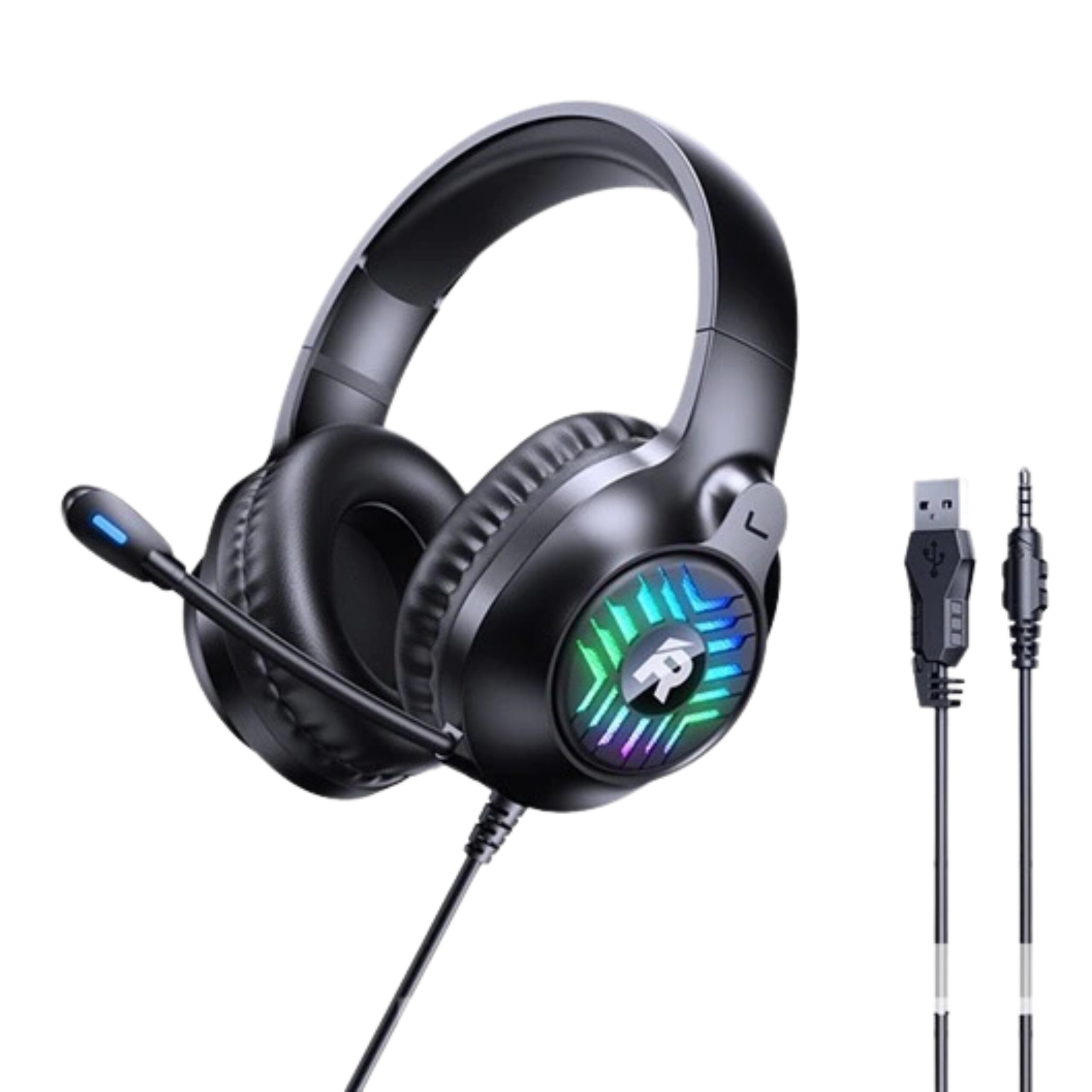 Remax RM-705 3.5mm Wired Gaming Headset Black